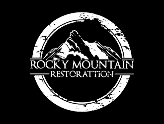 Rocky Mountain Restoration logo design by art84