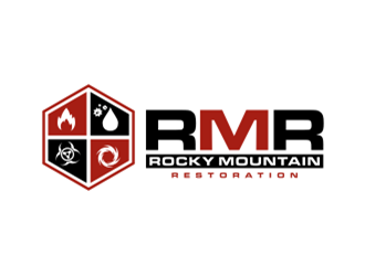 Rocky Mountain Restoration logo design by sheilavalencia