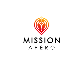 Mission Apéro logo design by FloVal