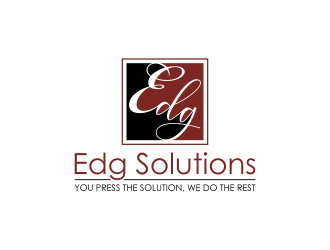 Edg Solutions logo design by pakNton