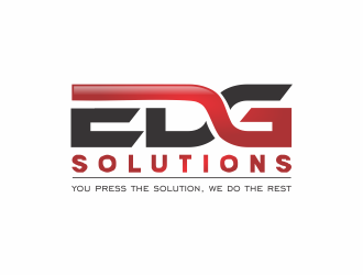 Edg Solutions logo design by up2date