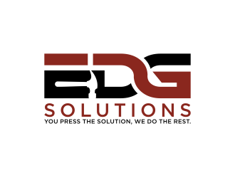 Edg Solutions logo design by Kanya