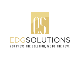 Edg Solutions logo design by akilis13