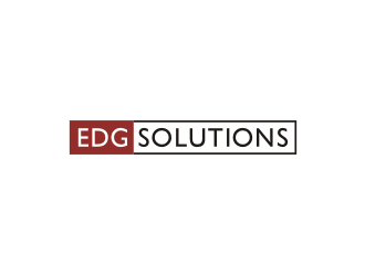 Edg Solutions logo design by Artomoro