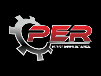 Patriot Equipment Rental logo design by Greenlight