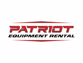 Patriot Equipment Rental logo design by Greenlight