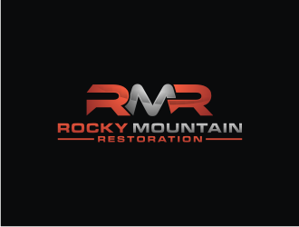 Rocky Mountain Restoration logo design by Artomoro