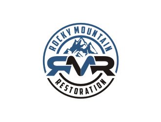 Rocky Mountain Restoration logo design by Artomoro