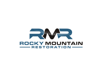 Rocky Mountain Restoration logo design by Artomoro