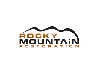 Rocky Mountain Restoration logo design by Artomoro