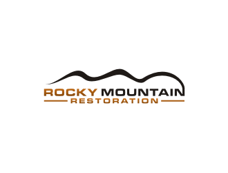 Rocky Mountain Restoration logo design by Artomoro