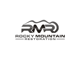 Rocky Mountain Restoration logo design by Artomoro