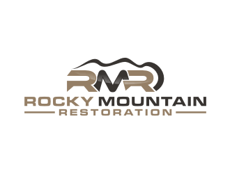 Rocky Mountain Restoration logo design by Artomoro