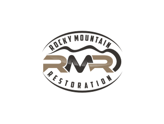 Rocky Mountain Restoration logo design by Artomoro