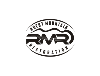 Rocky Mountain Restoration logo design by Artomoro