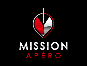 Mission Apéro logo design by FloVal