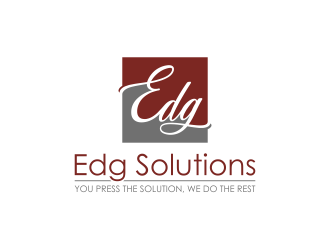 Edg Solutions logo design by pakNton