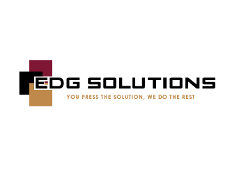 Edg Solutions logo design by axel182