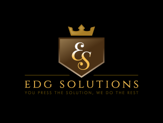 Edg Solutions logo design by pencilhand