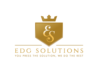 Edg Solutions logo design by pencilhand