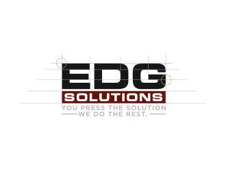 Edg Solutions logo design by Eliben