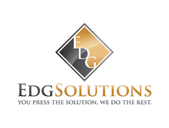 Edg Solutions logo design by akilis13