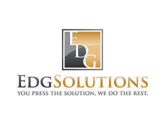 Edg Solutions logo design by akilis13