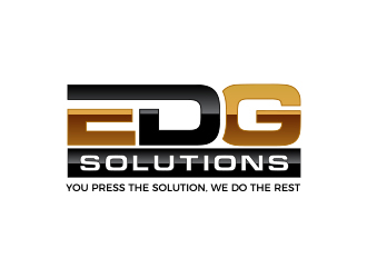 Edg Solutions logo design by MarkindDesign