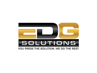 Edg Solutions logo design by MarkindDesign