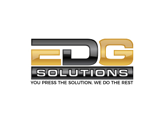 Edg Solutions logo design by MarkindDesign