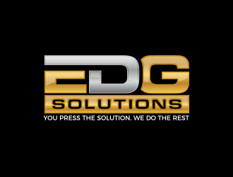 Edg Solutions logo design by MarkindDesign