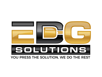 Edg Solutions logo design by MarkindDesign