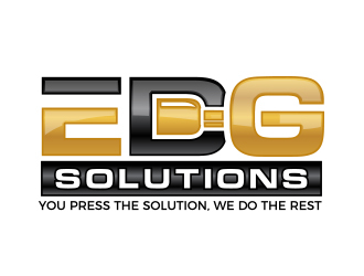 Edg Solutions logo design by MarkindDesign