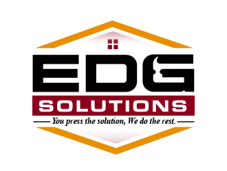 Edg Solutions logo design by adm3