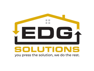 Edg Solutions logo design by yippiyproject