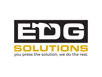 Edg Solutions logo design by yippiyproject