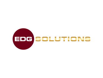 Edg Solutions logo design by zonpipo1