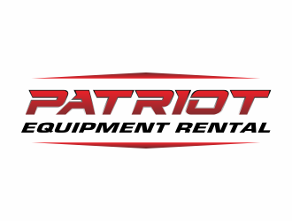 Patriot Equipment Rental logo design by Greenlight