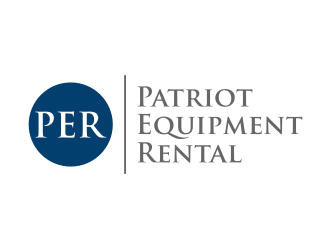 Patriot Equipment Rental logo design by puthreeone