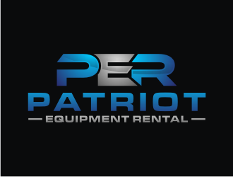 Patriot Equipment Rental logo design by Artomoro