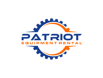 Patriot Equipment Rental logo design by GassPoll