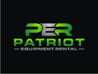 Patriot Equipment Rental logo design by Artomoro