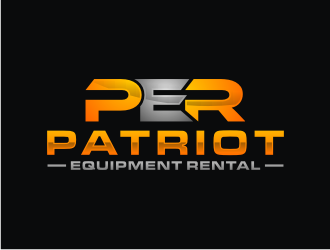 Patriot Equipment Rental logo design by Artomoro