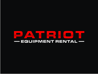 Patriot Equipment Rental logo design by Artomoro