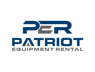 Patriot Equipment Rental logo design by puthreeone