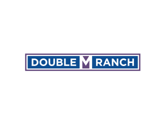 Double M Ranch logo design by hopee