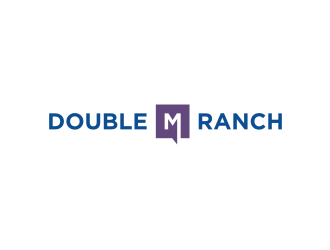 Double M Ranch logo design by hopee