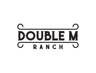 Double M Ranch logo design by aryamaity