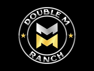 Double M Ranch logo design by rizuki