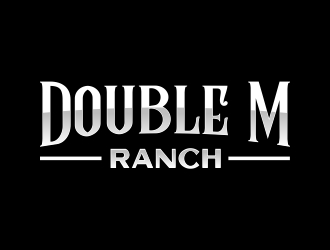 Double M Ranch logo design by rizuki